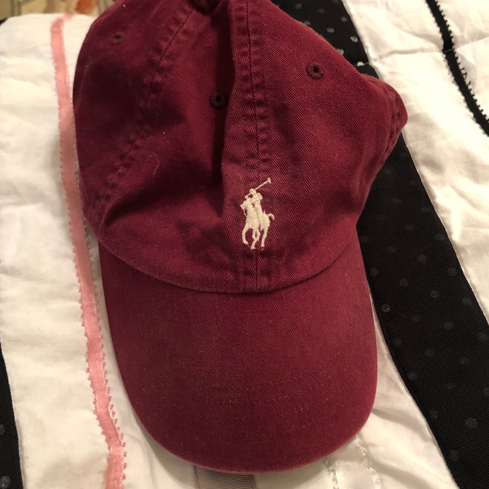 Classic Maroon Polo Hat - Men’s/women’s/Unisex
